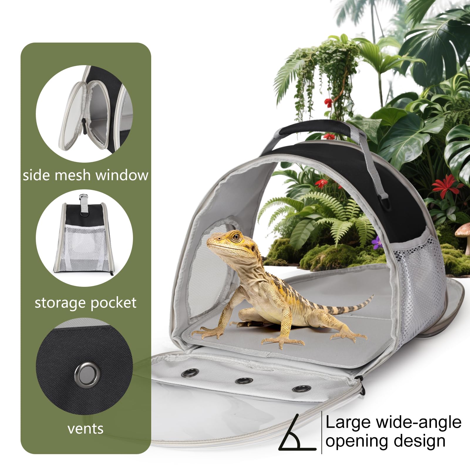 WEVONIGU sugar glider transport bag ventilated for fresh air.