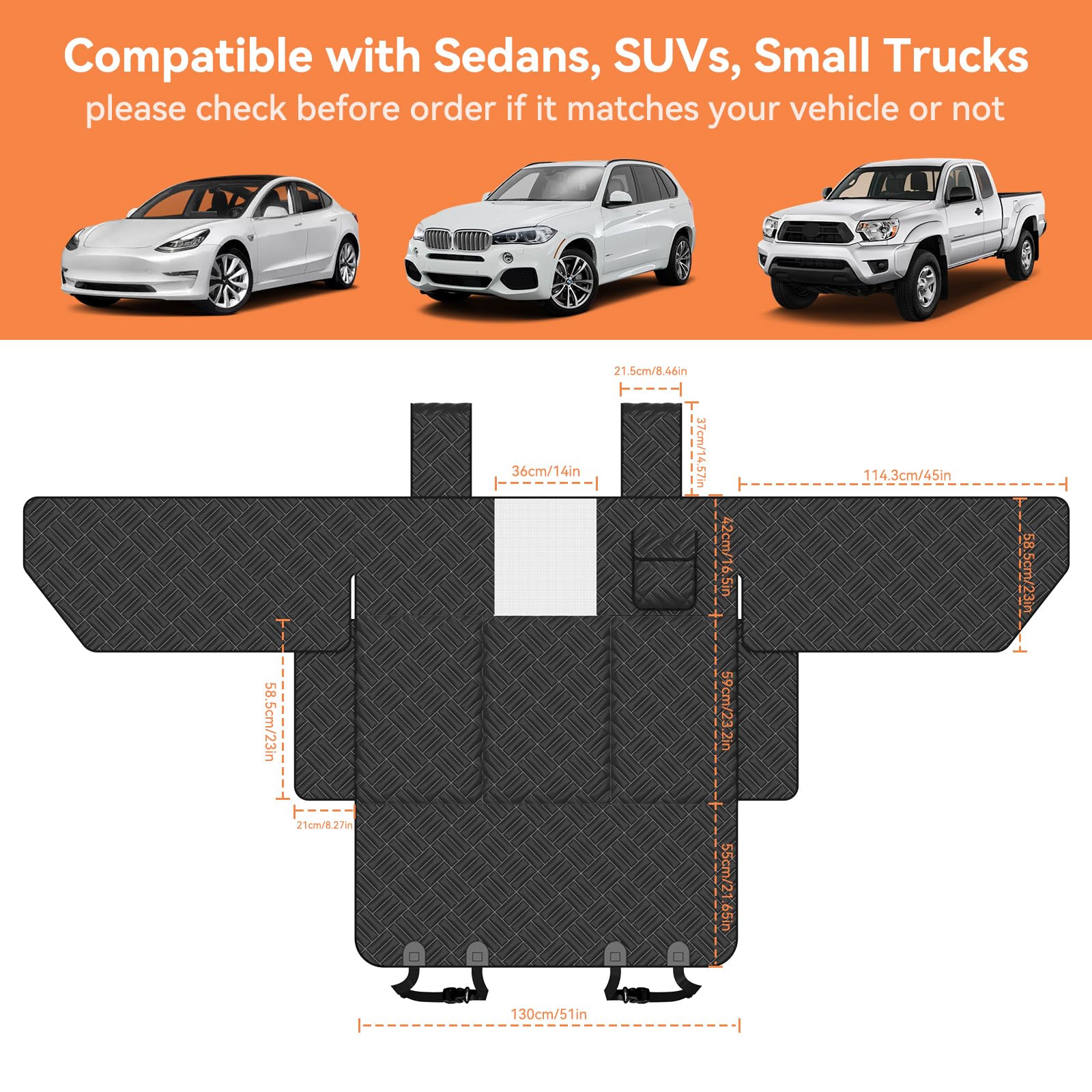 Wexyldra fits sedans, SUVs, and small trucks for versatile protection.