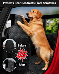 Wexyldra mesh window enhances airflow and calms anxious pets during trips.