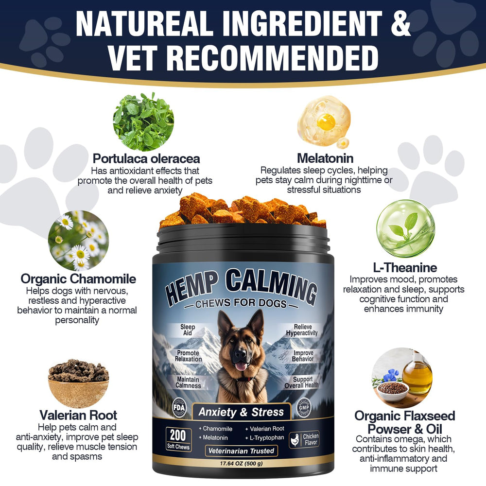 WEYILL calming chews texture closeup shows soft, palatable chew.