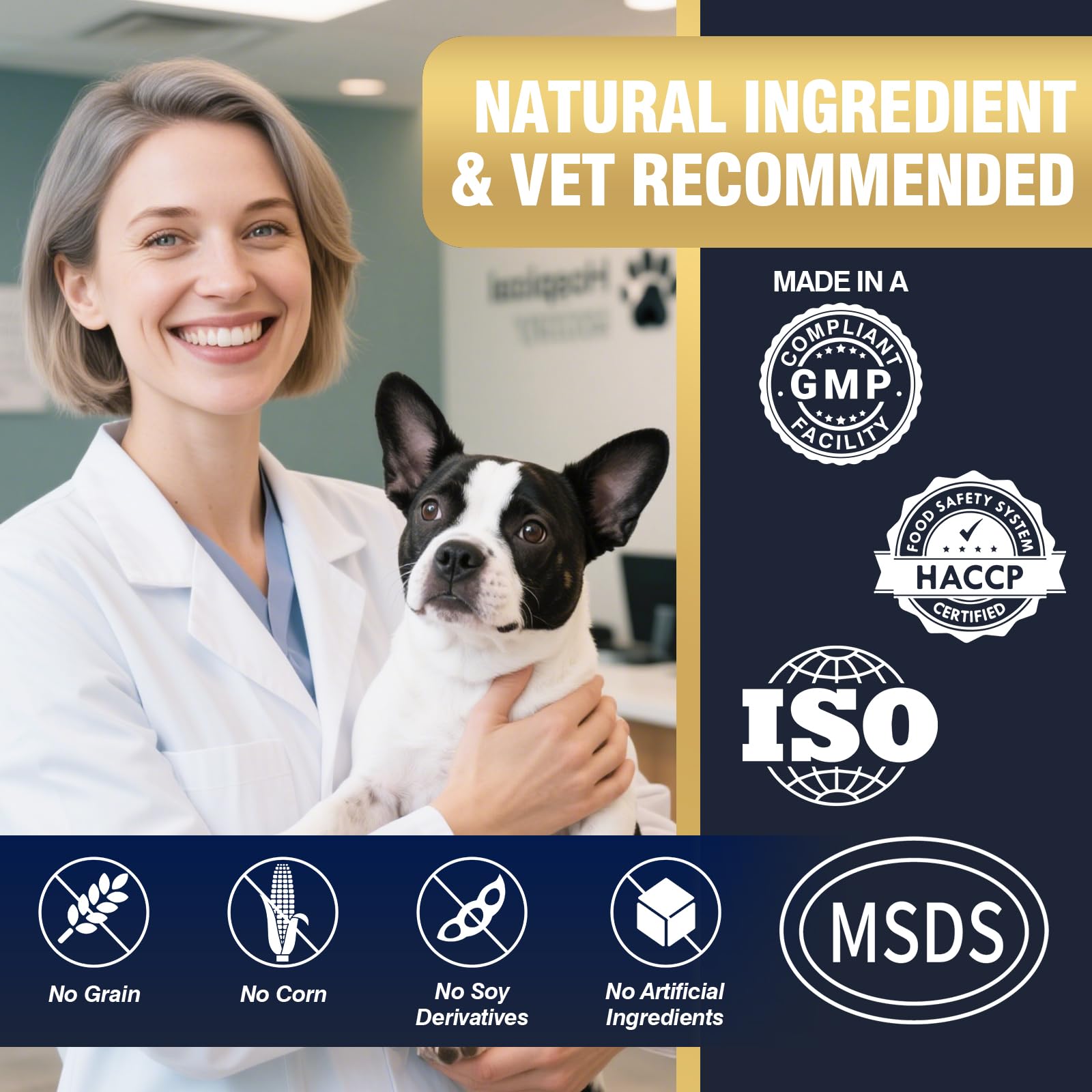 WEYILL melatonin support for dogs promotes restful sleep.