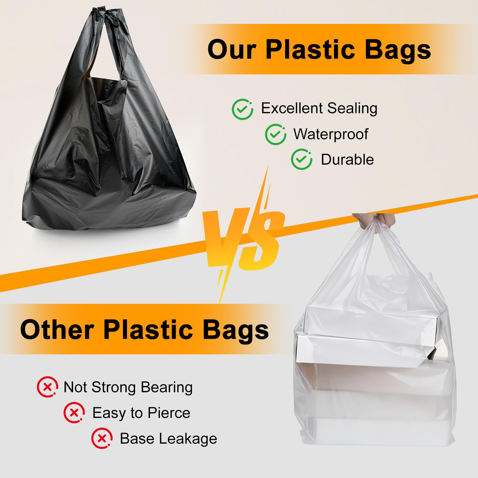 WGDJEMAX bags fit swivel-bin systems for tidy use.