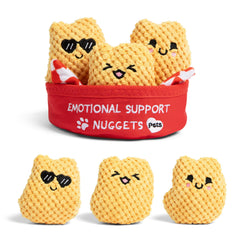 What Do You Meme Emotional Support Pet Nuggies crinkle toy for engaging sensory play