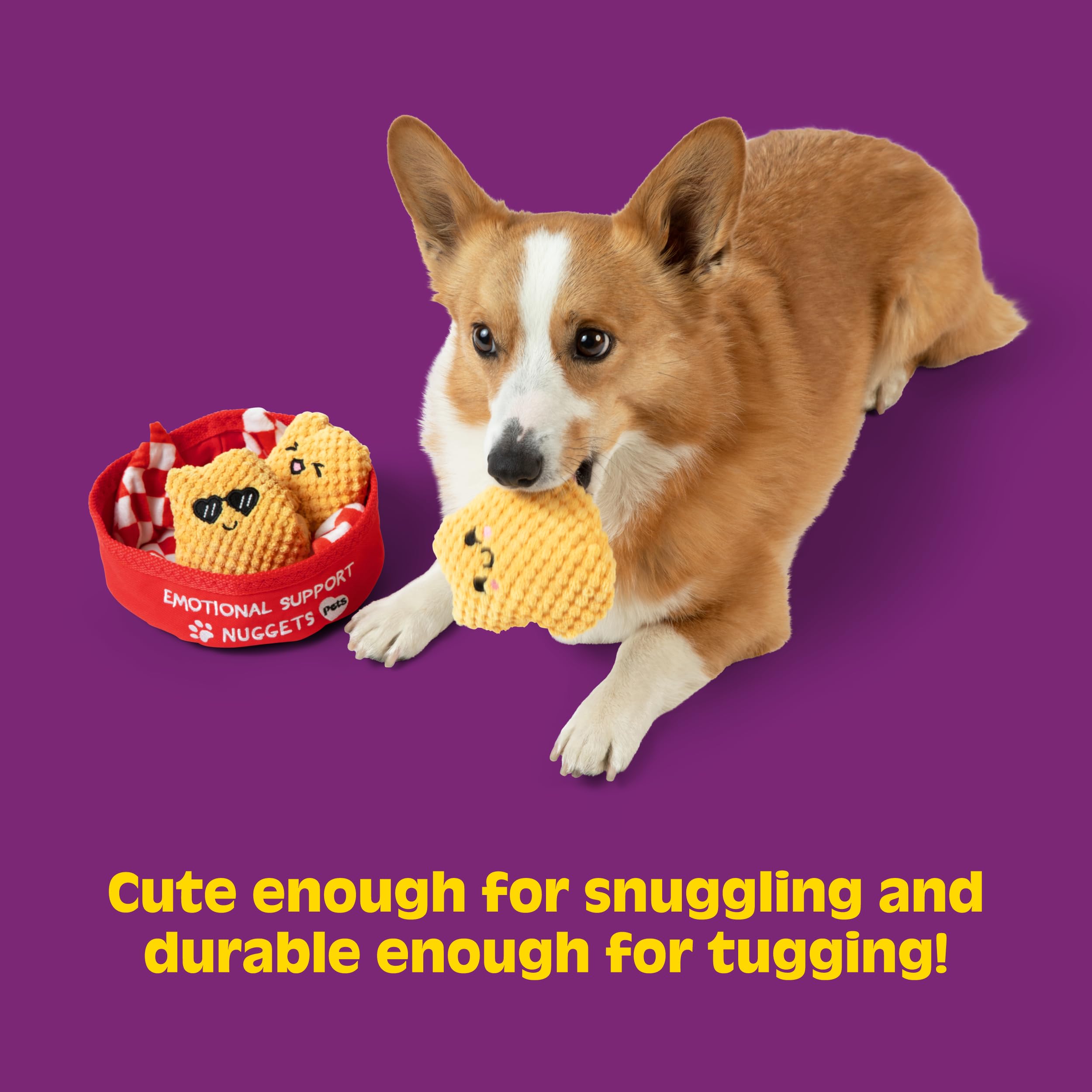What Do You Meme Emotional Support Pet Nuggies enrichment toy for mental challenge