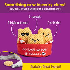What Do You Meme Emotional Support Pet Nuggies plush snuggle for comforting downtime
