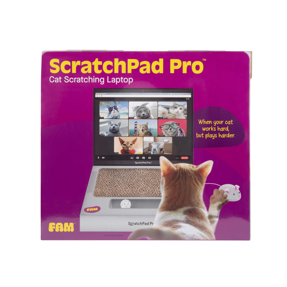 WHAT DO YOU MEME ScratchPad Pro cat wall furniture blends with spaces and reduces scratching.
