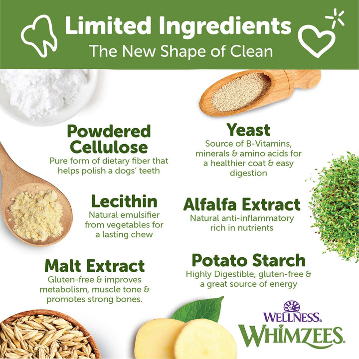 Whimzees VOHC seal close-up indicating vet-approved tartar control