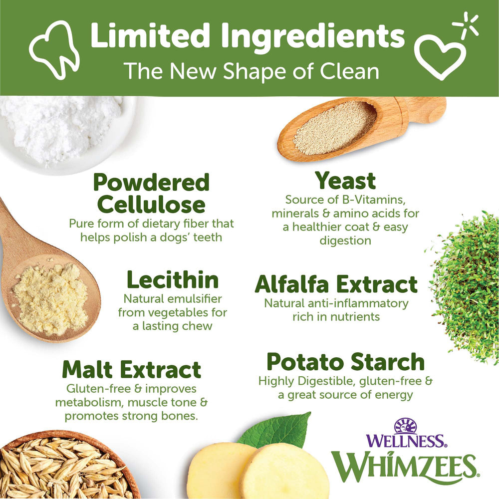 Whimzees VOHC seal close-up indicating vet-approved tartar control