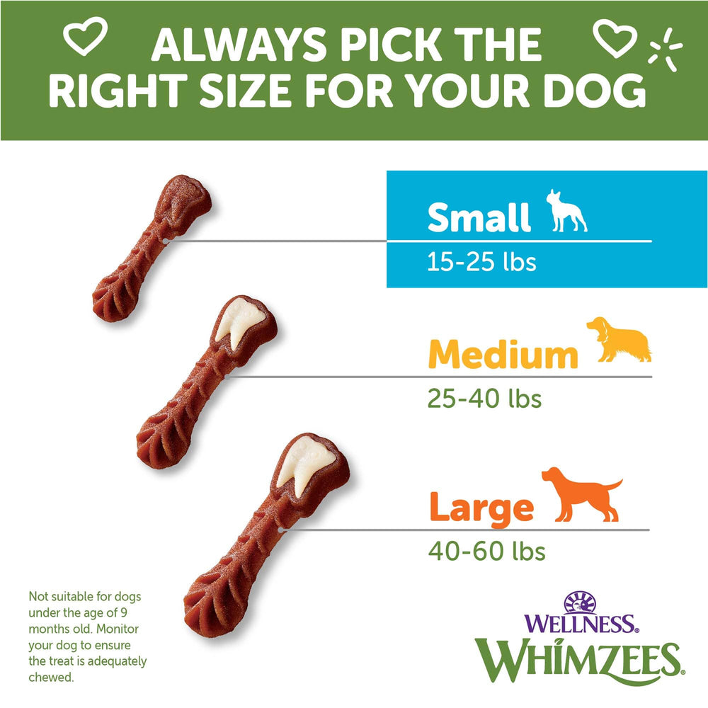 Whimzees Wellness breath-freshening benefit represented by fresh, clean-smelling chew