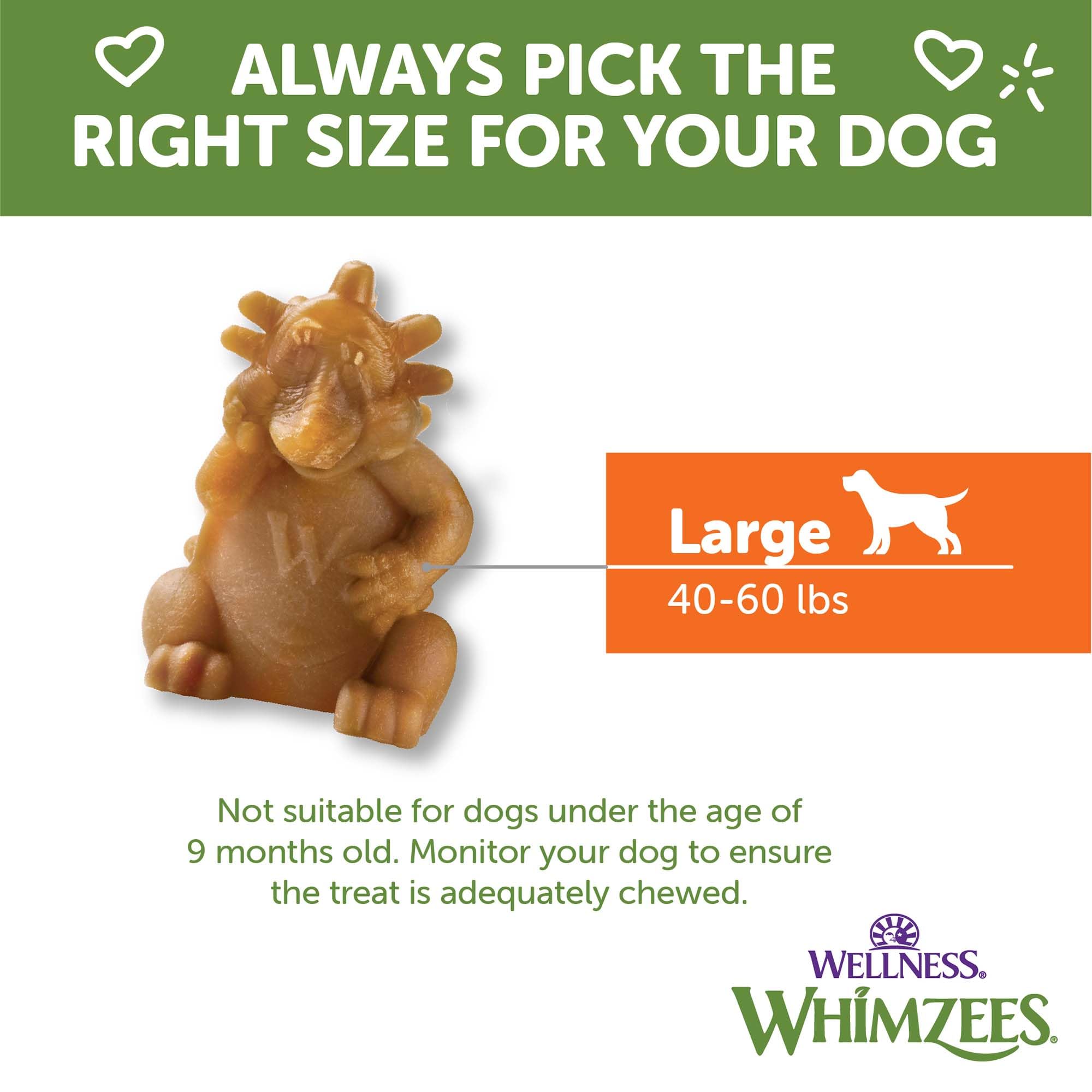 Whimzees Hedgehog chew creating enjoyable chewing time for dogs