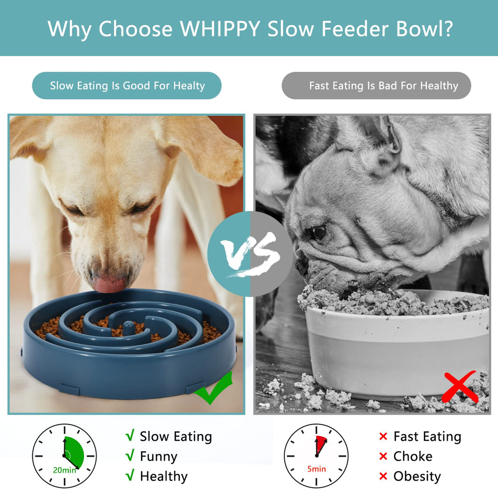 WHIPPY anti-slip bowl pads prevent spills and floor mess.