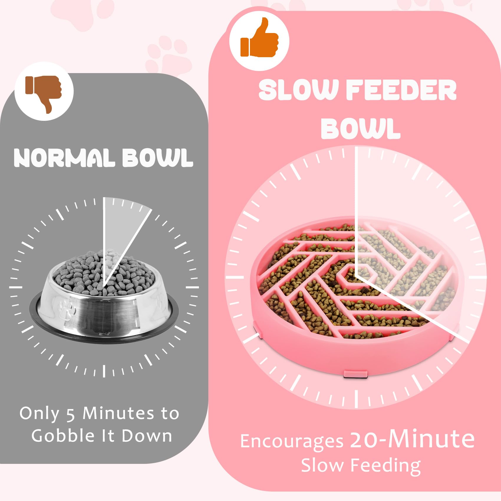 WHIPPY dishwasher-safe bowl makes cleanup quick after pet meals.