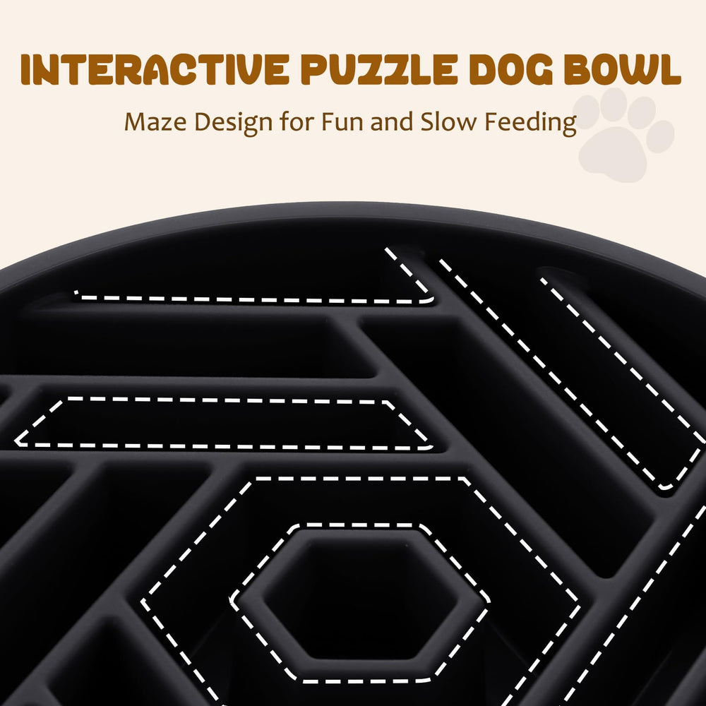 WHIPPY dog bowl 3-cup capacity ideal for medium and large dogs during mealtime.