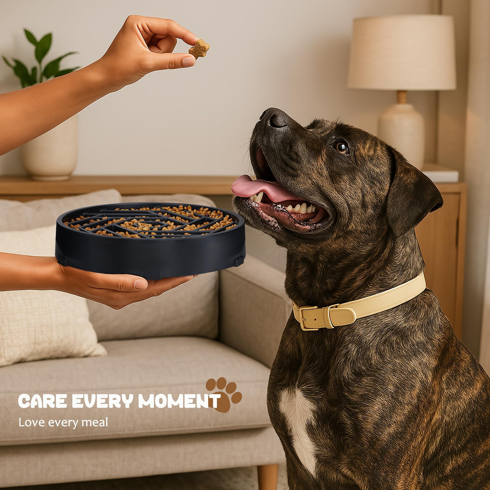 WHIPPY engaging design encourages mindful eating and longer mealtime.