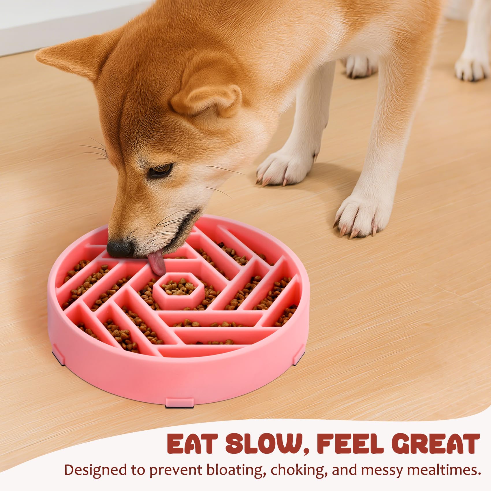 WHIPPY non-slip bottom helps prevent spills and messes during mealtime.