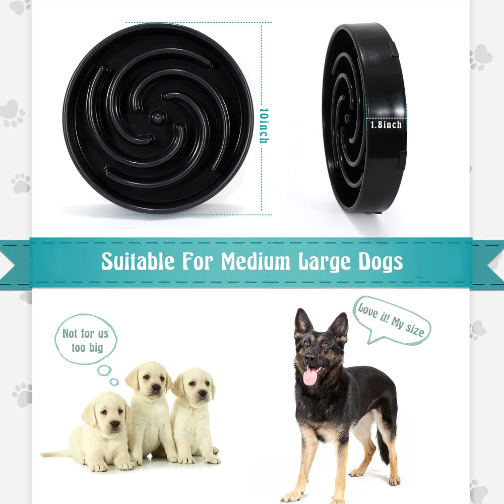 WHIPPY slow feeder bowl for large dogs during daily meals