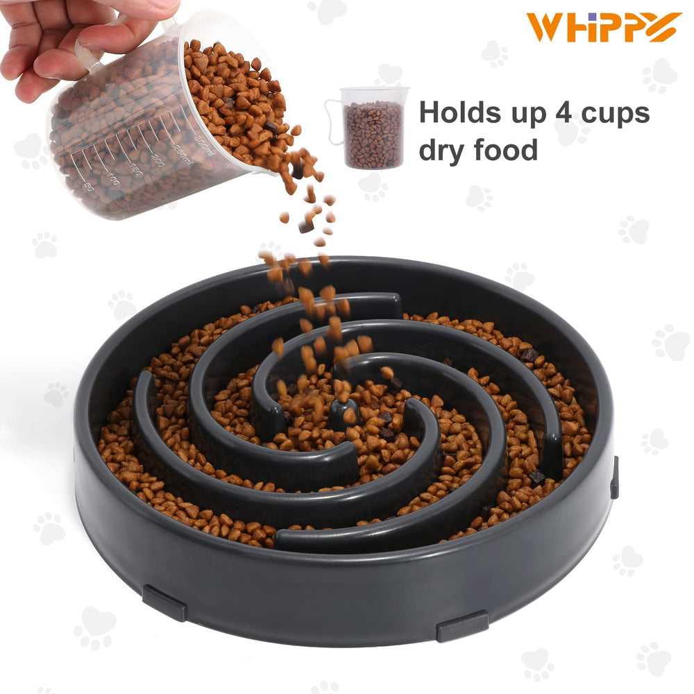 WHIPPY color options demonstrate diet versatility for dry, wet, or raw foods.