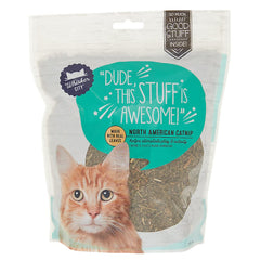 Whisker City Catnip leaves close-up releasing aroma for play