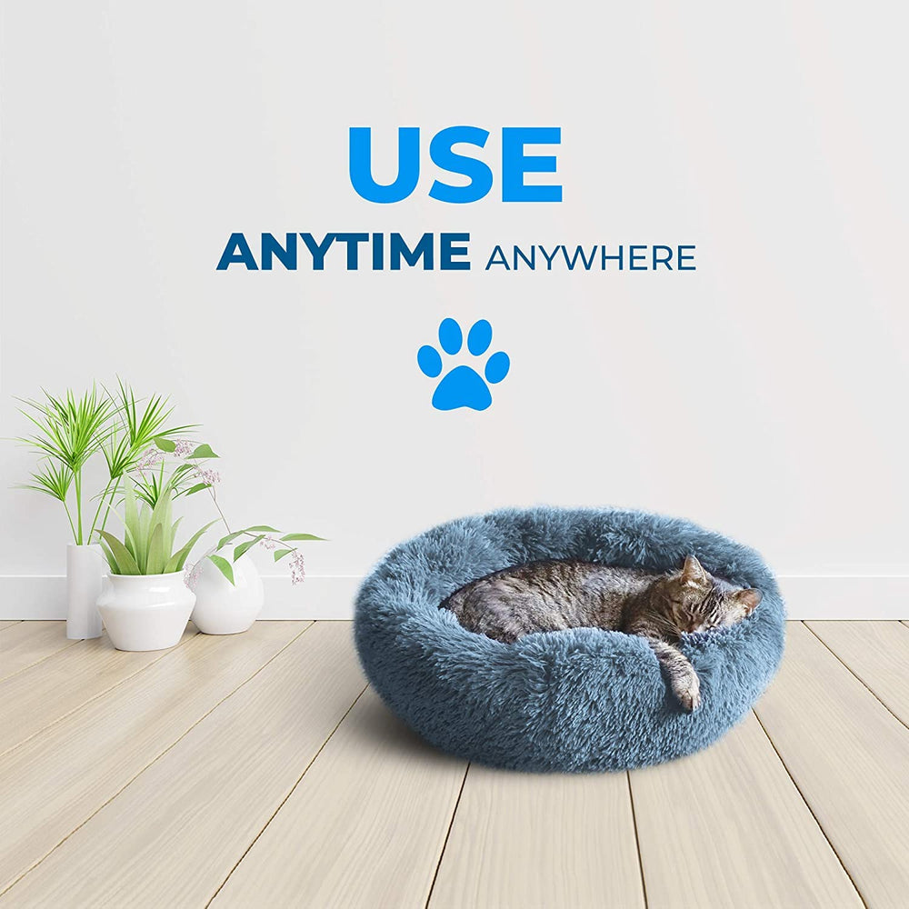 Versatile bed fits cats and small dogs like Chihuahuas or Yorkies.