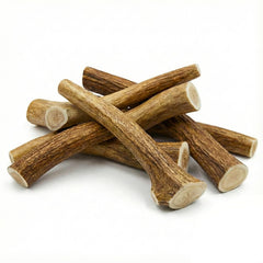 WhiteTail Naturals 6-7 inch elk antlers for large and medium dogs.