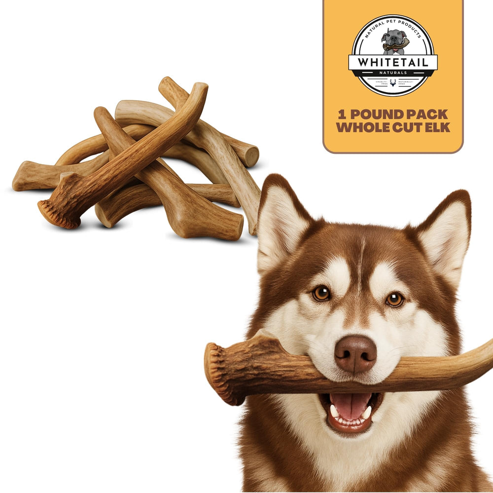 Cruelty-free, single-ingredient chew option from WhiteTail Naturals