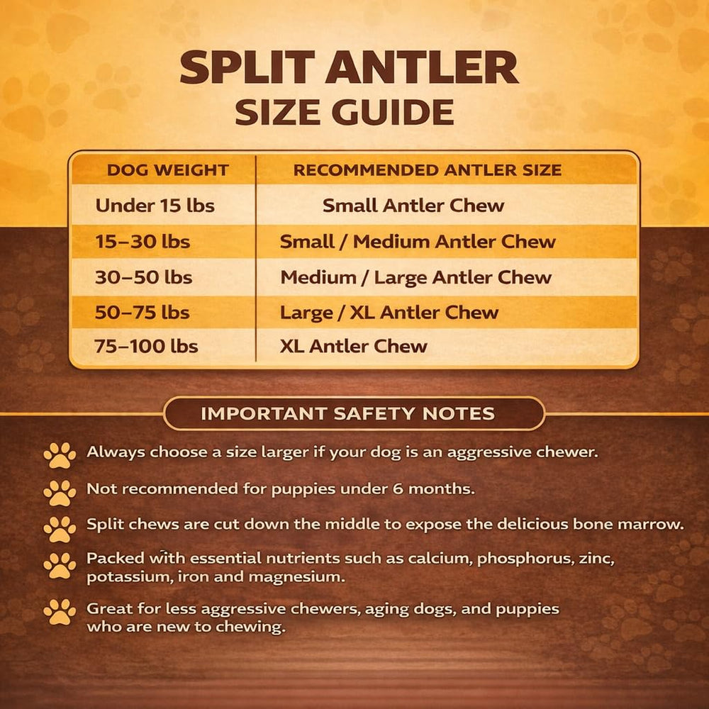 WhiteTail Naturals edges are sanded for safer chewing and reduced risk of splinters.