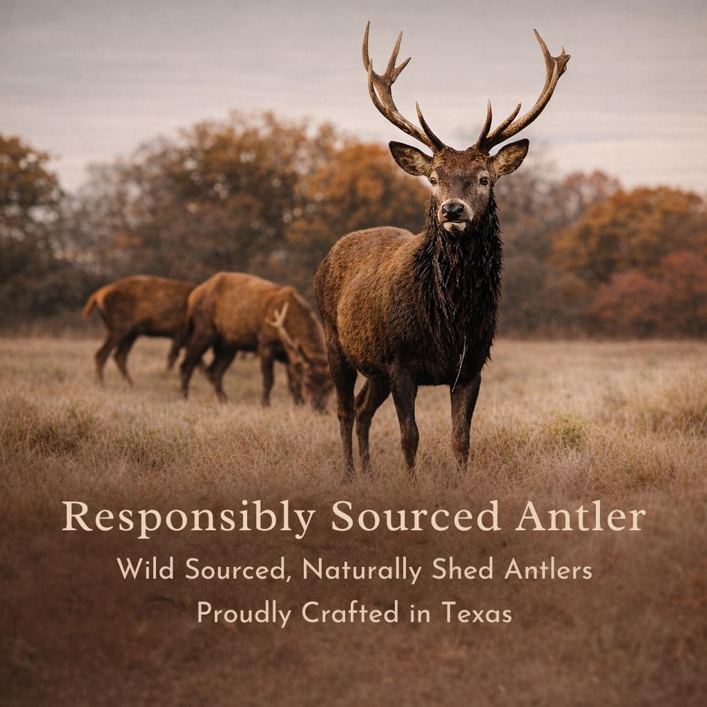 WhiteTail Naturals hand-crafted ethically sourced antlers offer natural minerals and dental-friendly chewing.