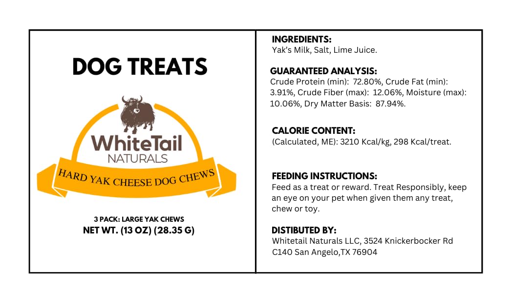 WhiteTail Naturals Indoor-Friendly Chew—low odor option for quiet homes.