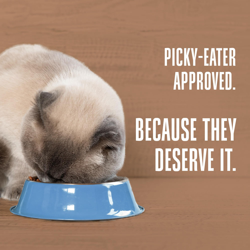 Whole Life Cat chicken and rice ingredients highlighting two simple, digestible components.