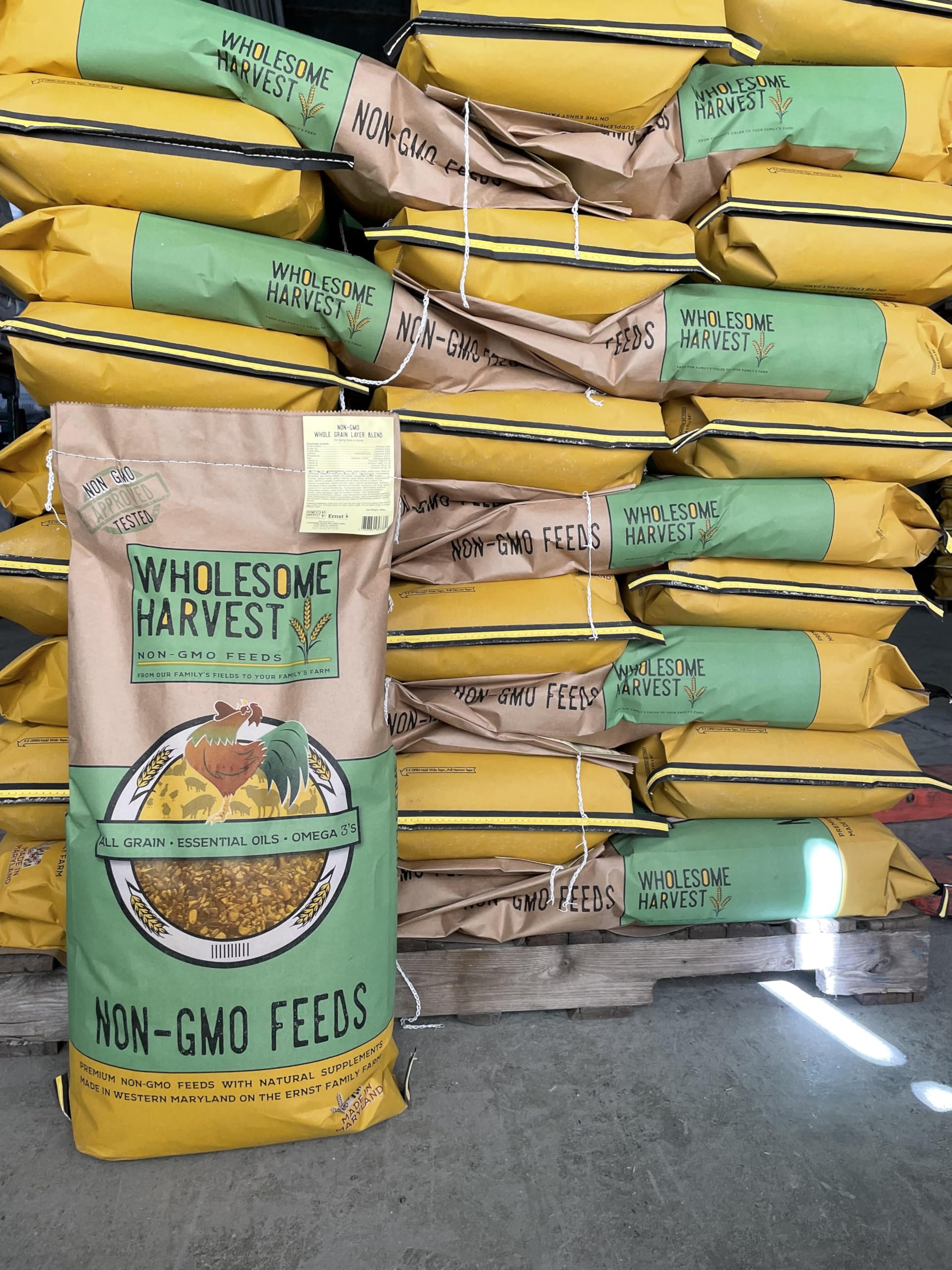 Wholesome Harvest vitamins and minerals aid digestion and immunity