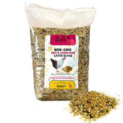Wholesome Harvest Layer Blend packaging for premium egg-laying nutrition.