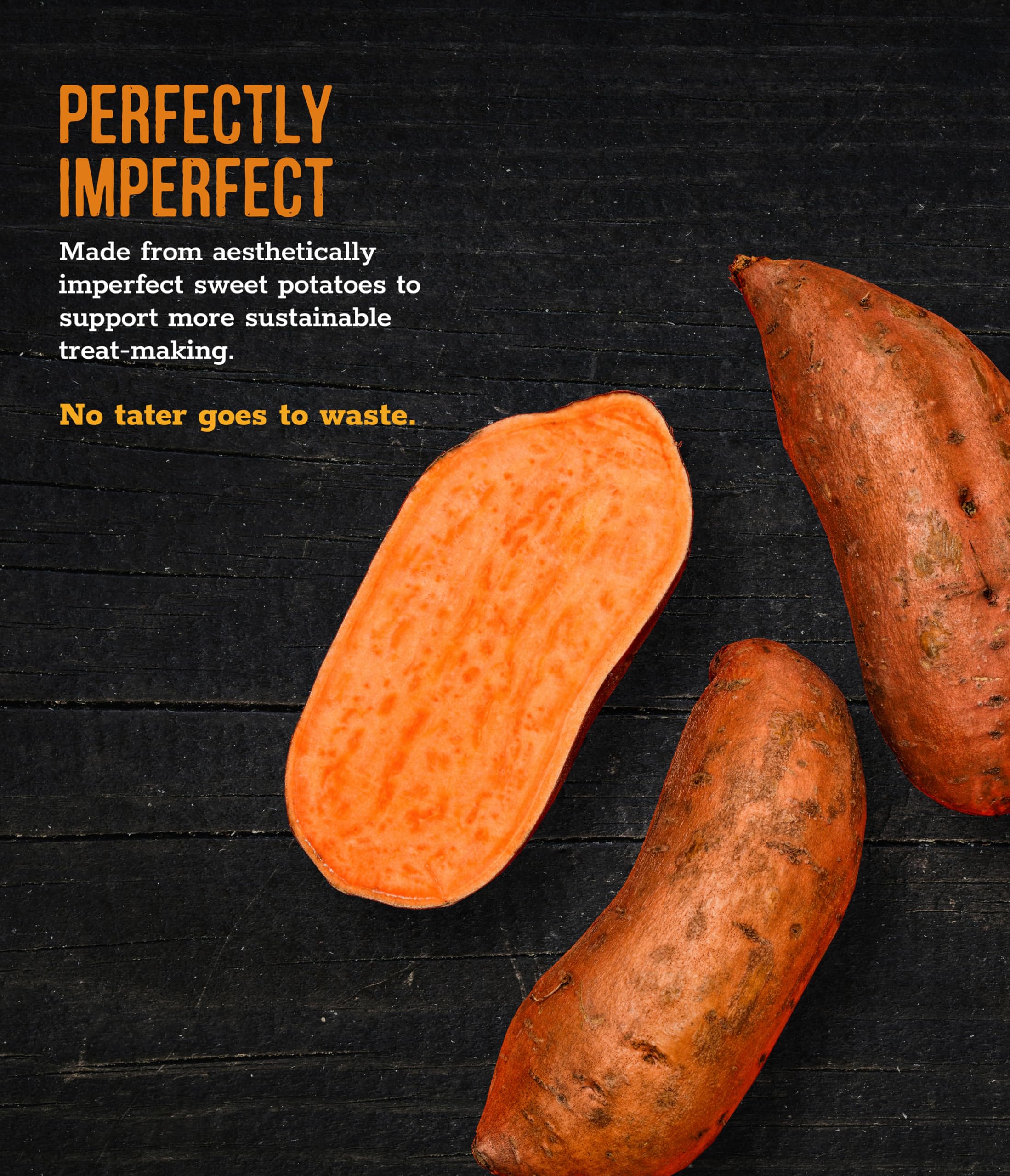 Wholesome Pride Sweet Potato Bites natural ingredients and clean nutrition