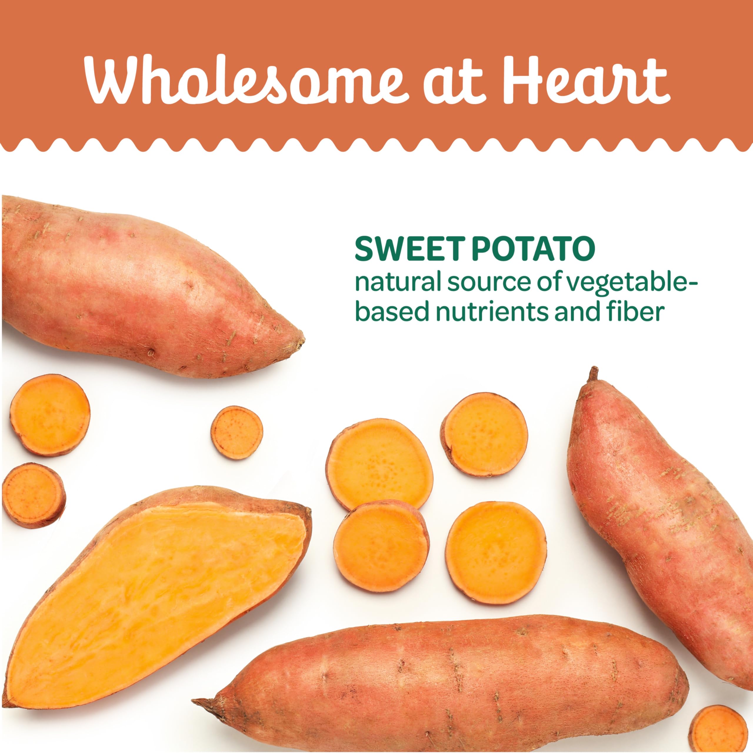 Wholesome Pride label: single-ingredient, clean snack for sensitivities