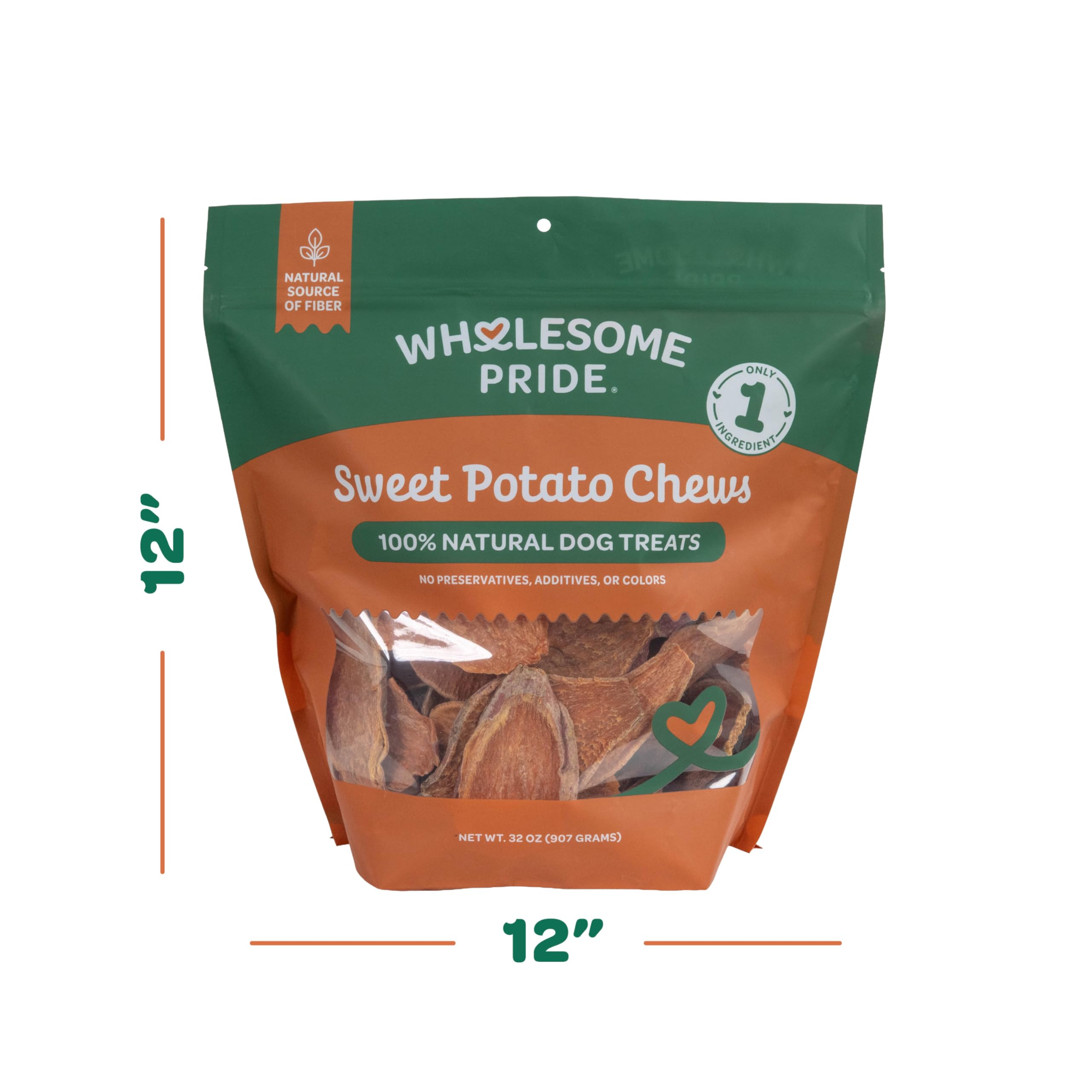 Wholesome Pride sustainability: imperfect sweet potatoes used