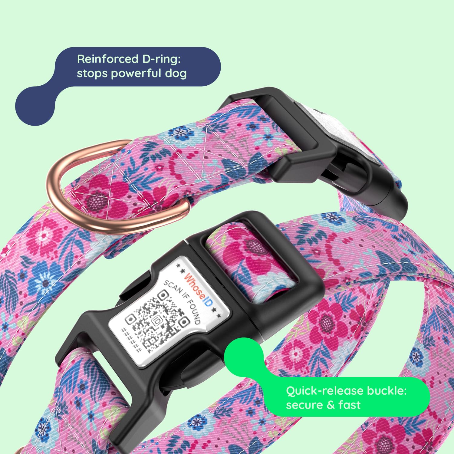 WhoseID original pattern brings playful style while keeping security