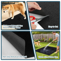 Wibeelee floor protector prevents scratches and water stains.
