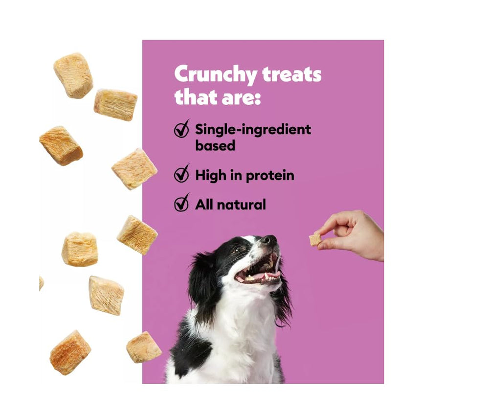 All-breed sizes compatibility of Wiggles & Wags treats for versatile use