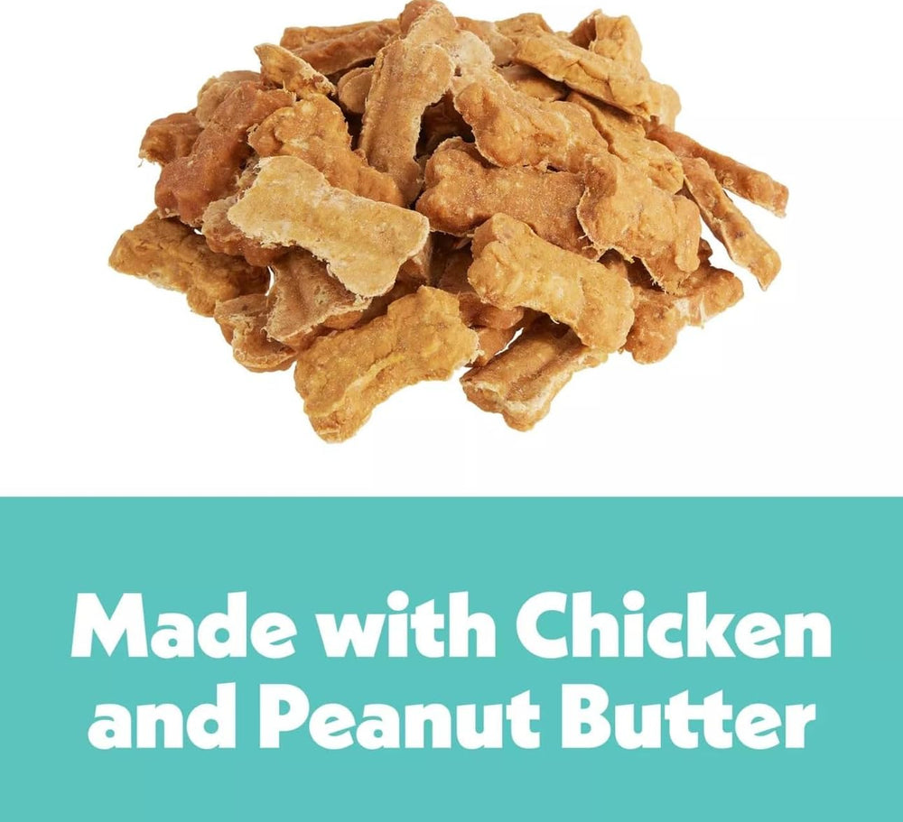 Wiggles & Wags Bone-Shaped Treats, appetizing shape encourages playful training sessions.