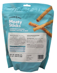 Wiggles & Wags Meaty Sticks breakable pieces for training rewards
