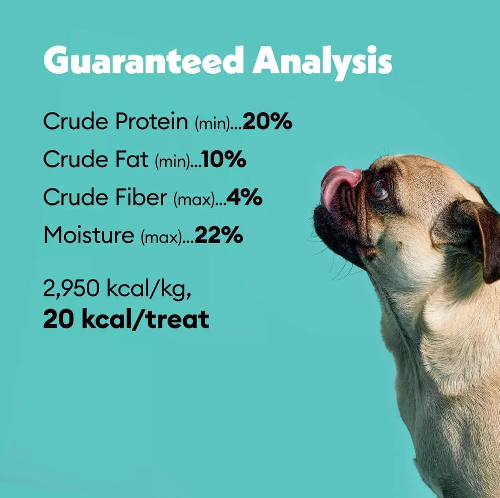 Wiggles & Wags Peanut Butter Flavor Chewy Bones, ideal for long-lasting chew sessions.