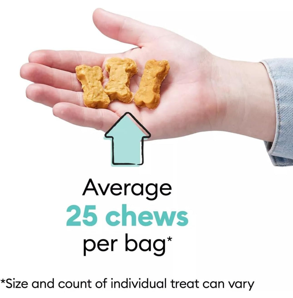 Wiggles & Wags Soft Chewy Bones, gentle texture for easy chewing and daily treats.