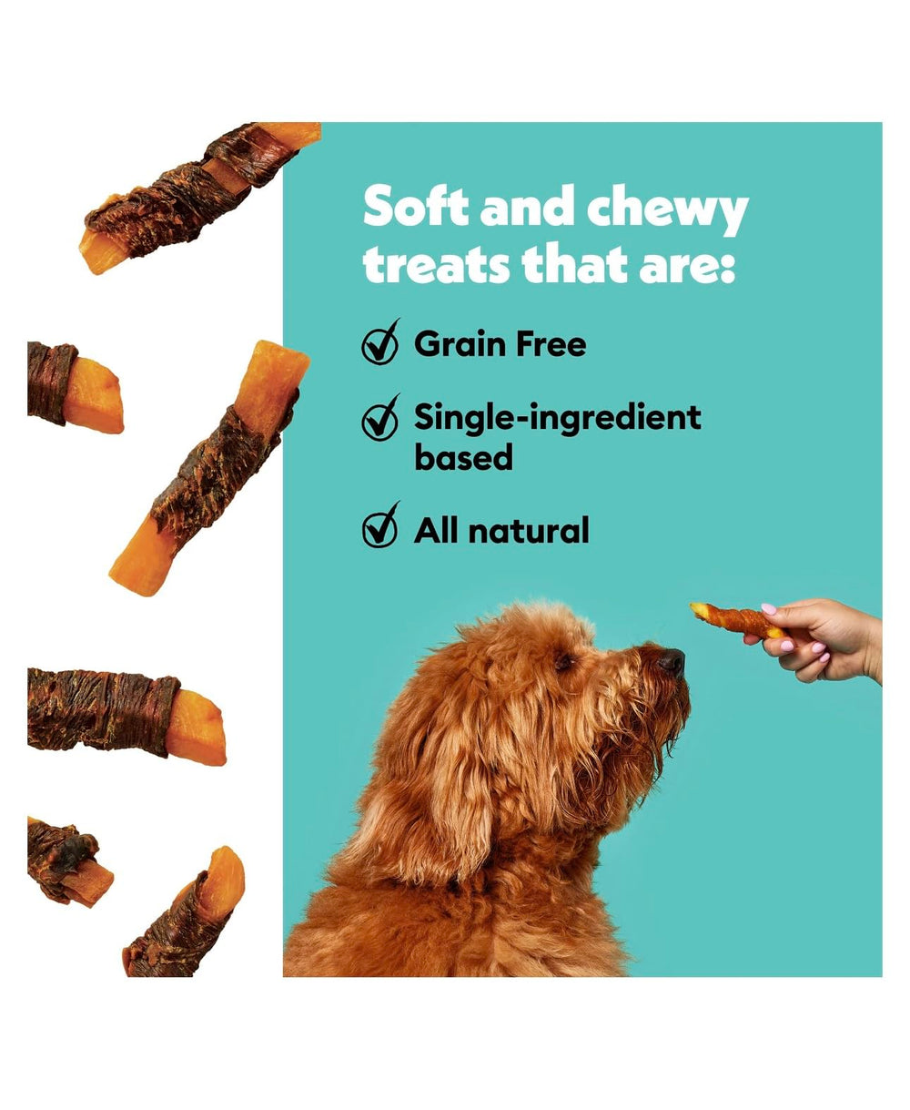 Low calorie Wiggles & Wags Twists support portion control during training