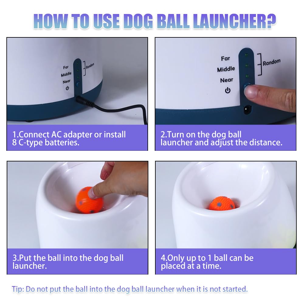 WIGGLYTAIL launcher offers exciting hands-free interactive play for puppies.