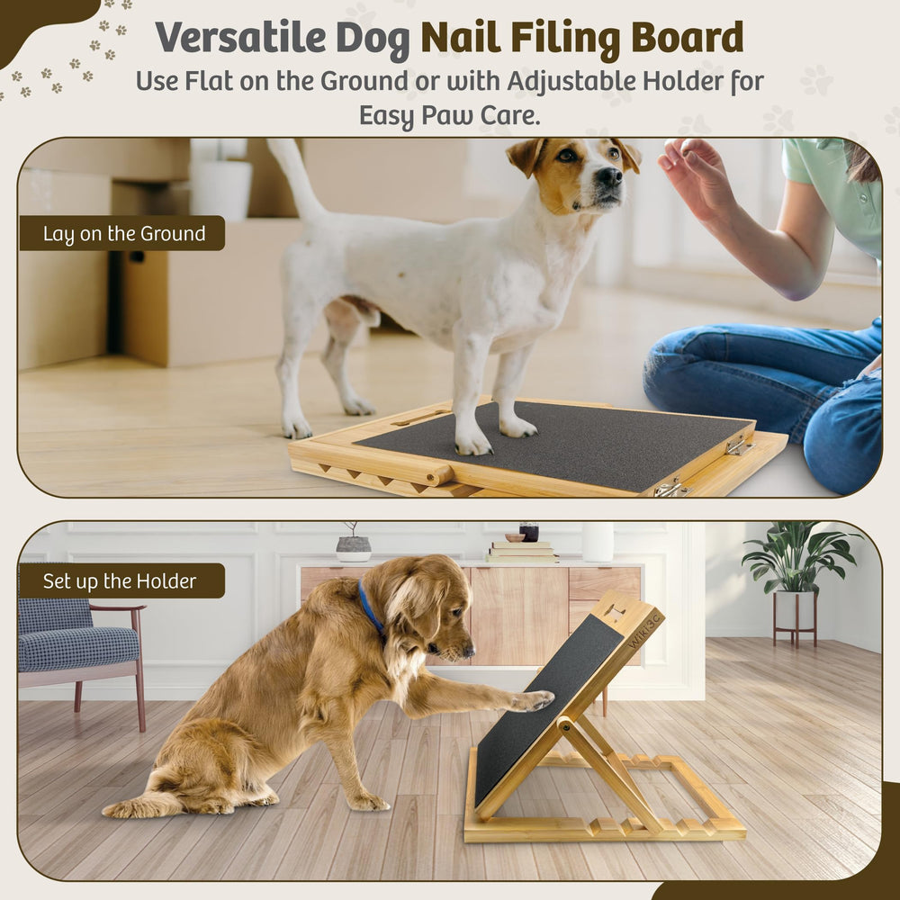 Wiki3C durable bamboo surface for long lasting nail care tool