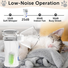 WIKSRY cat nebulizer four inch size fits in hand