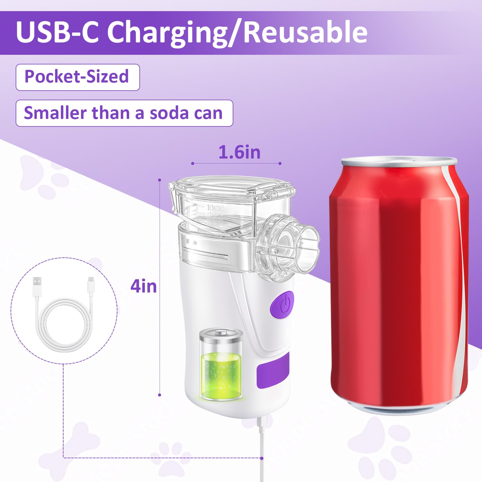 Easy to disassemble and clean for hygienic use.