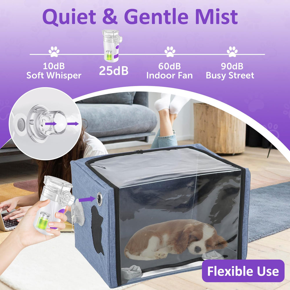 Portable WIKSRY nebulizer for home and travel use.