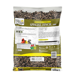 Wild Delight fine sunflower chips close-up, part of the clean seed blend for finches.