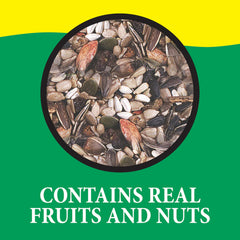 Dried fruits in Wild Delight Nut N' Berry mix for color and variety at feeders