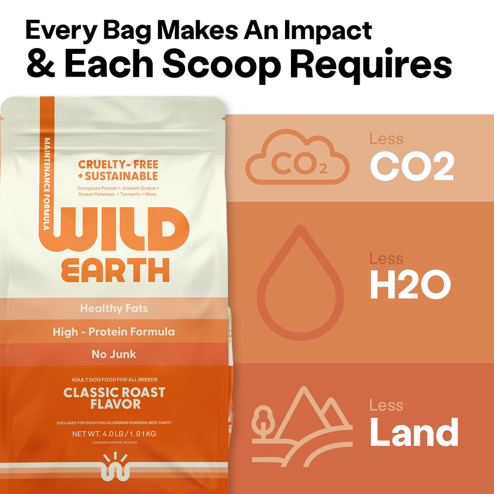 Wild Earth Taurine and L-Carnitine visual suggests heart health and metabolism support.